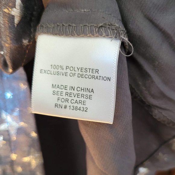 Modcloth Glimmery Star Gazer Shirt Festive Top - Medium - Picture 7 of 9